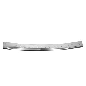 FIAT 500X Bumper Sill Cover - Rear - Omac - S.Steel - Gloss Silver - '16-'23